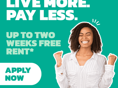 Woman smiling with text offering up to two weeks free rent at UniLodge Metro Adelaide.