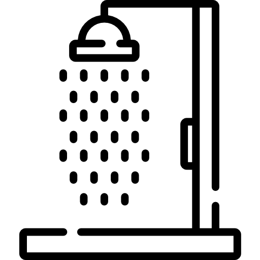 Massage-effect shower