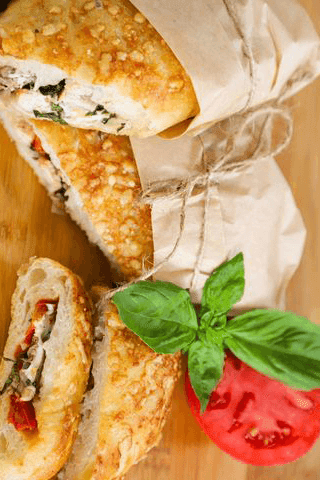 New River Cafe & Bakery foaccia