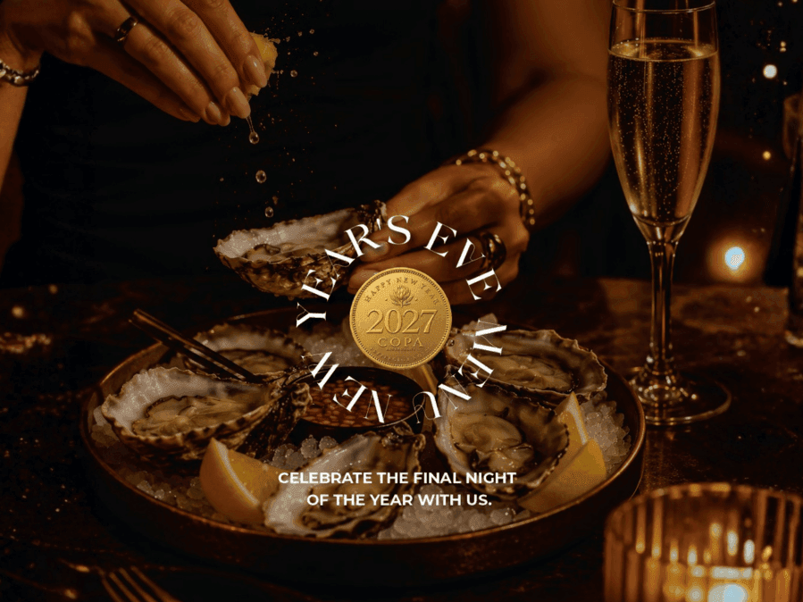 NEW YEAR'S EVE DINNER AT COPA RESTAURANT