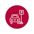 Vector icon used for Parking at Bettoja Hotel Mediterraneo