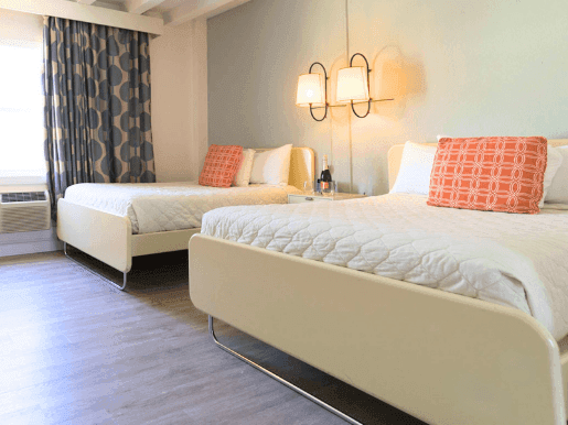 Two Double Beds Oceanview room in Miami FL