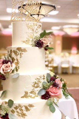 New River Cafe & Bakery wedding cake