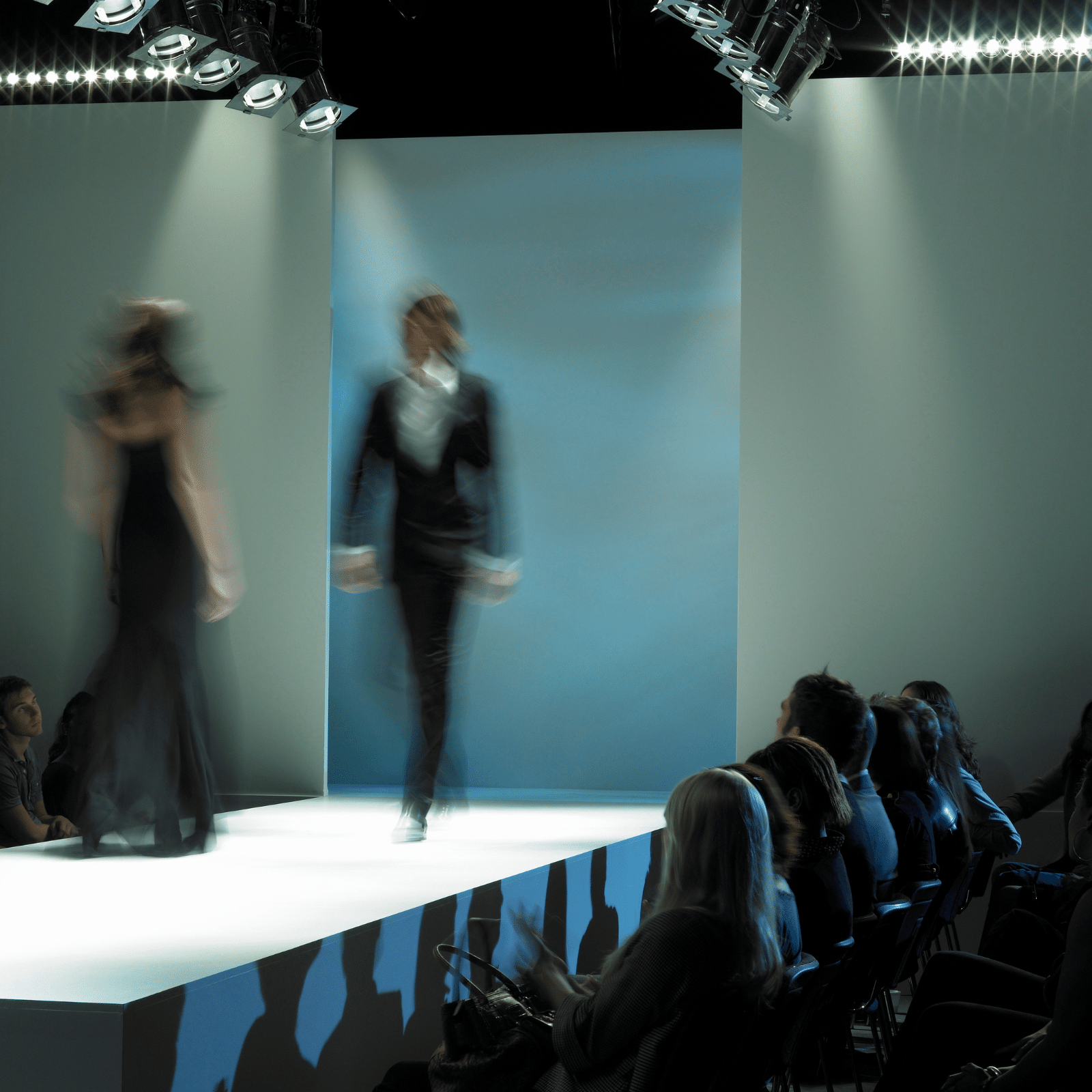London fashion week ramp walk at Sloane Square Hotel