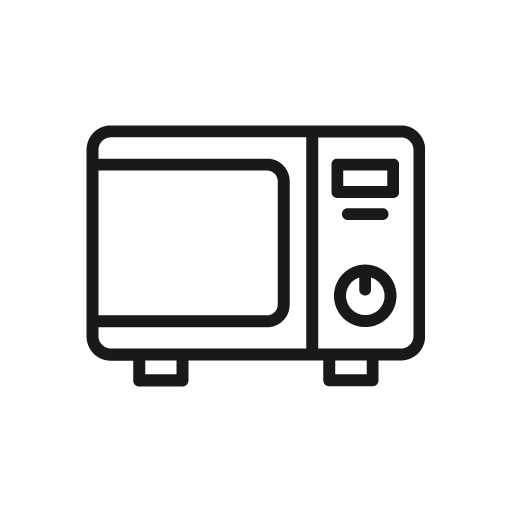 Vector icon used for Microwave at ReStays Ottawa