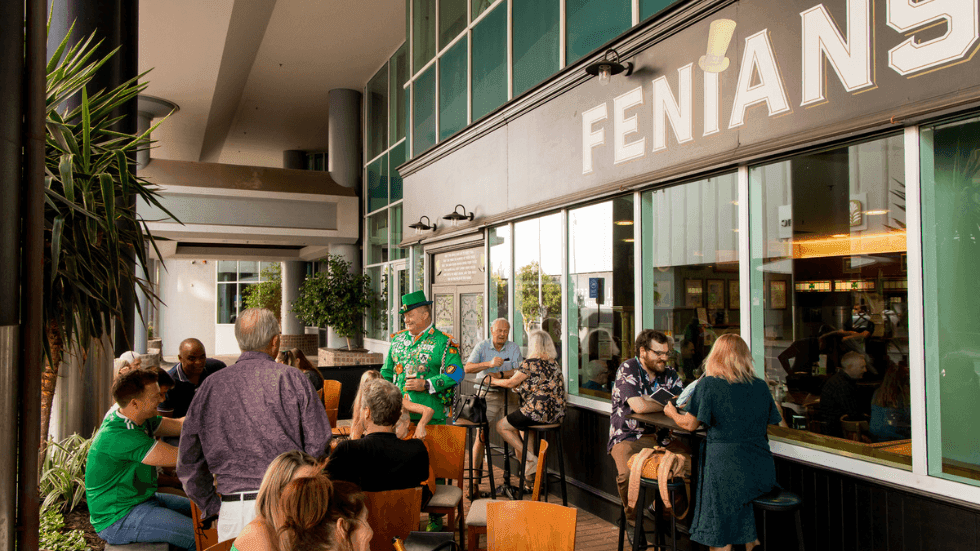 Fenians Irish Pub located in Perth's CBD