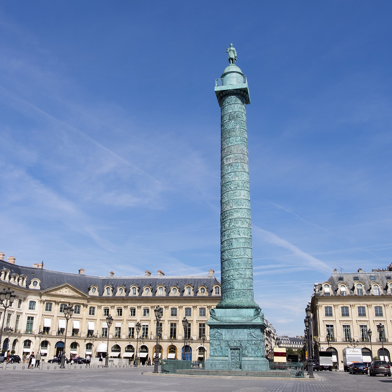 Place Vendome near Westminster Warwick Paris