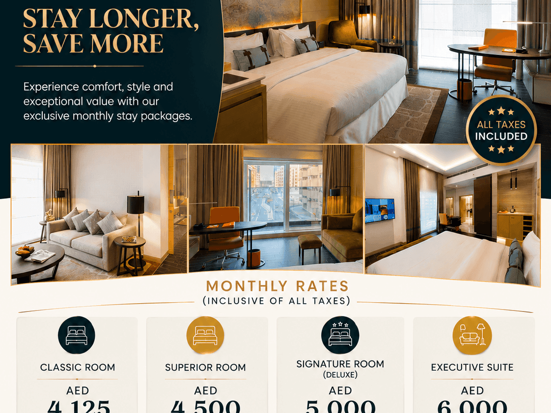 UPDATED MONTHLY RATES