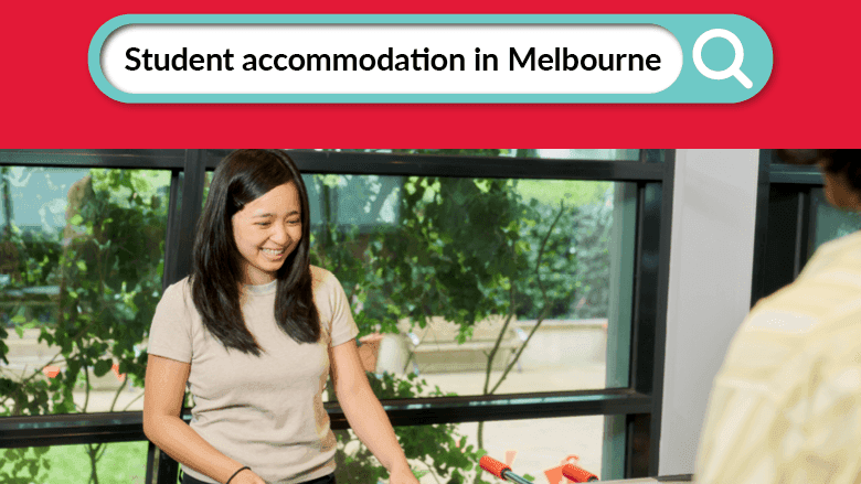 Resident playing table football at Student Living - 800 Swanston.