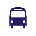 A vector icon of the Bus used at Harborside Hotel