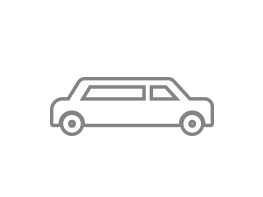 An icon of a limousine service at Grand Visconti Palace