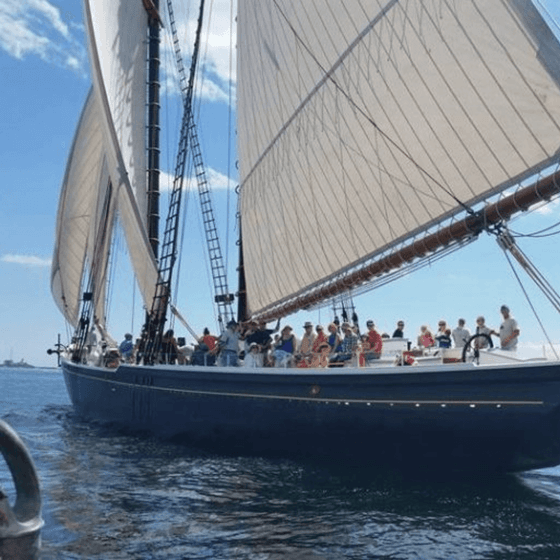 People on the Schooner near Beauport Hotel Gloucester