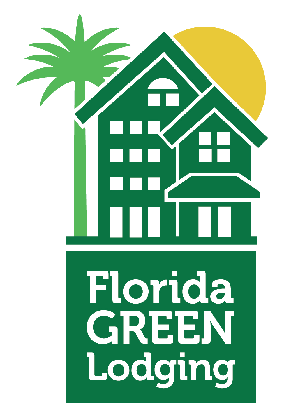 Florida green lodging logo used at Riverside Hotel Fort Lauderdale