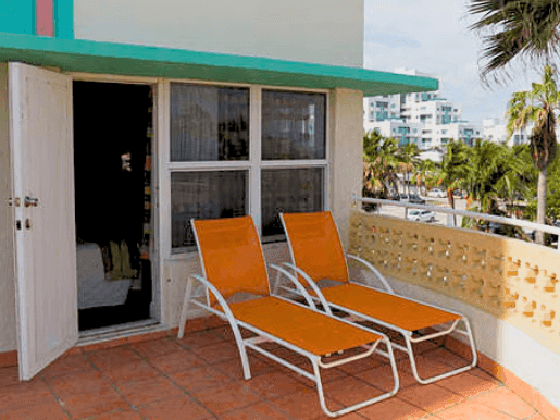 Ocean view room in Miami Beach