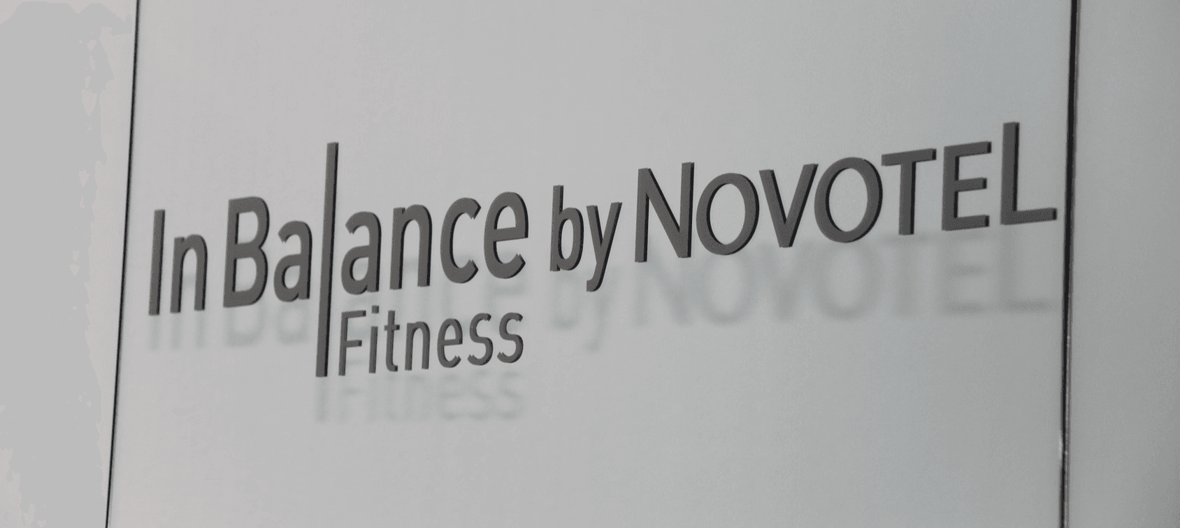 Close up on entrance of Balance Fitness at Novotel Melbourne