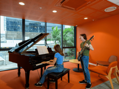 UniLodge South Bank Music Room