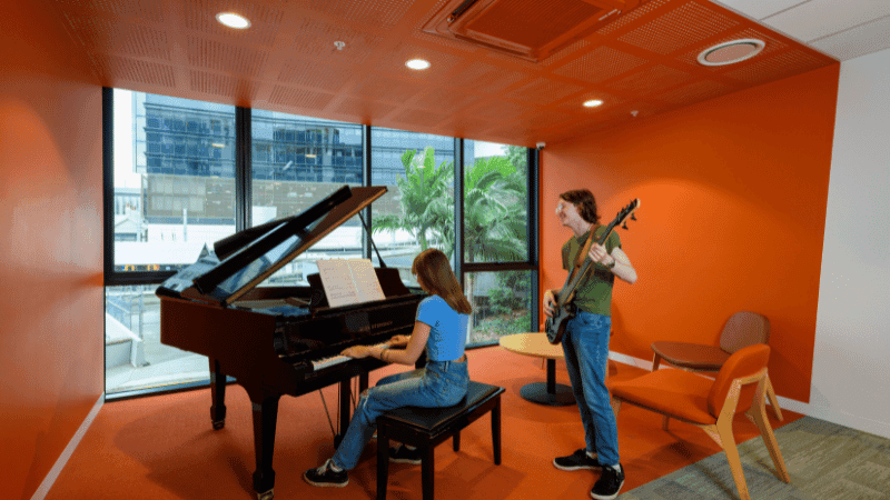 UniLodge South Bank Music Room
