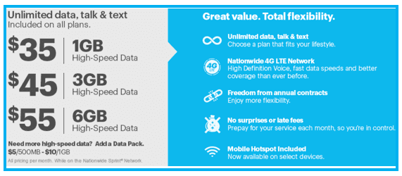 Unlimited data, talk & text plan at Lake Buena Vista Resort Village & Spa