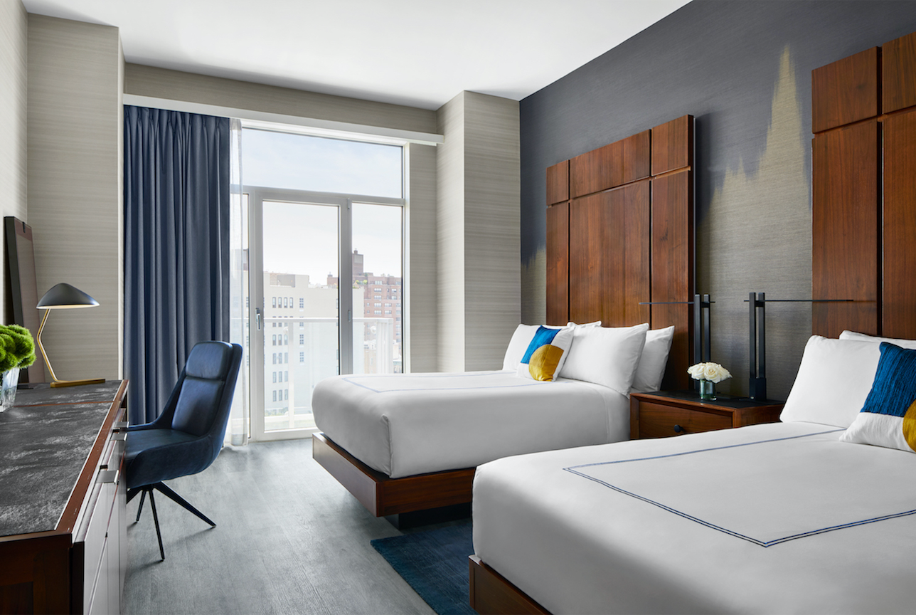 A double room at Gansevoort Meatpacking
