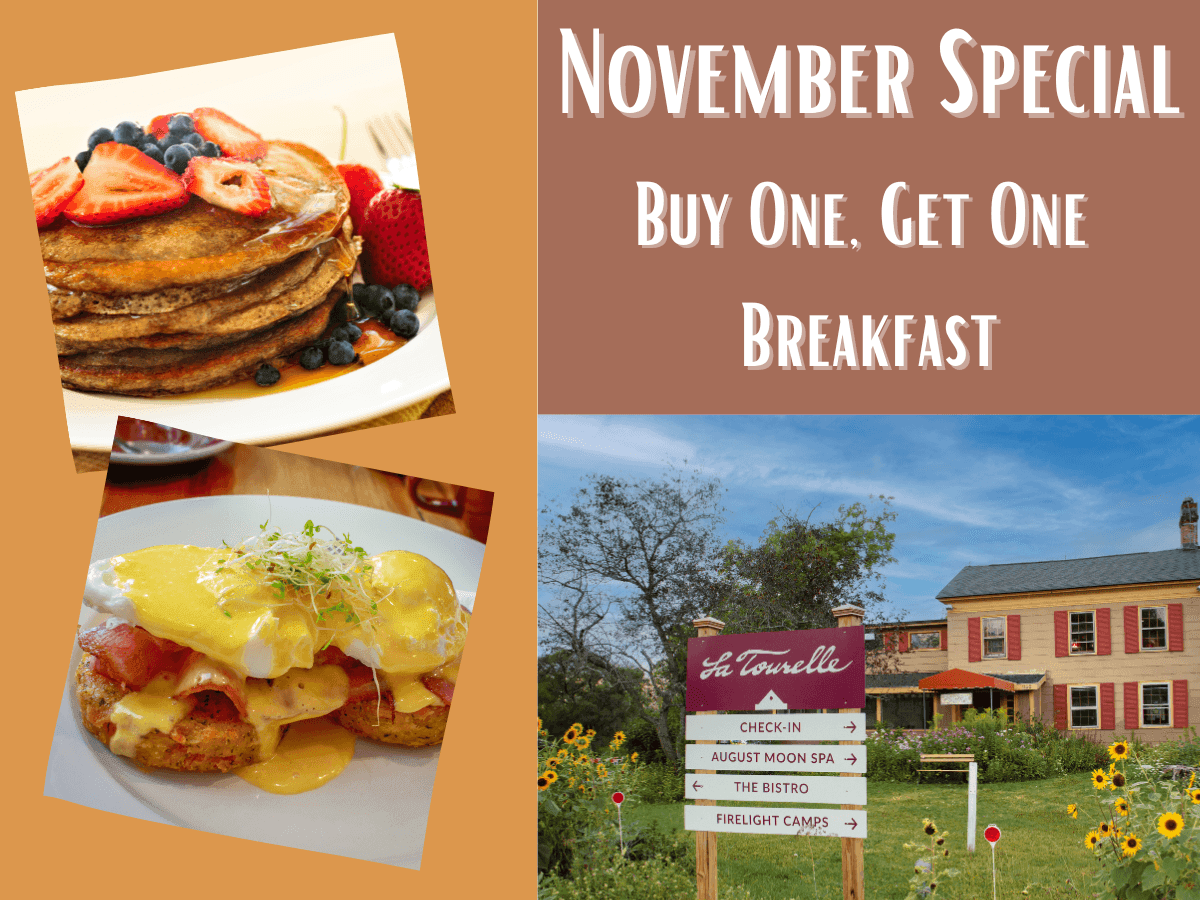 November special  - buy one get one free breakfast