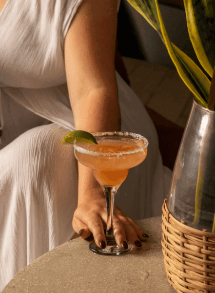 Cocktail at Rincon Beach Resort in Añasco, Puerto Rico