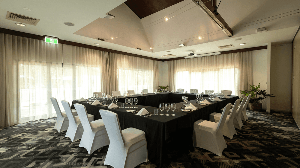 Hollow Square set-up in Meeting Room at Mercure Darwin Airport