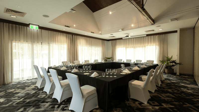 Hollow Square set-up in Meeting Room at Mercure Darwin Airport