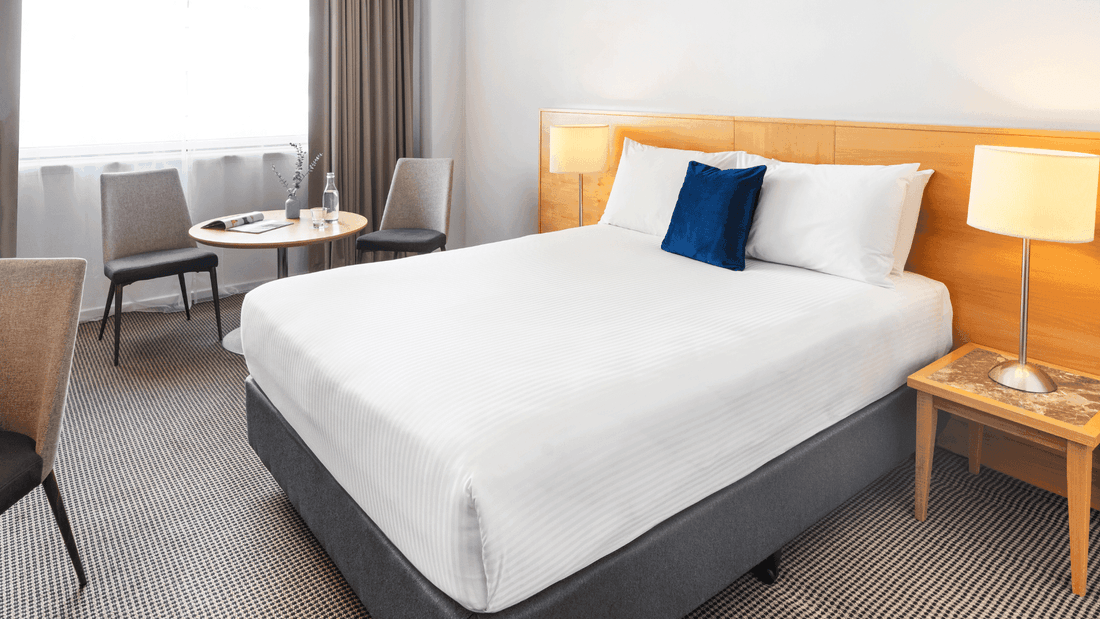 Queen bed in standard room