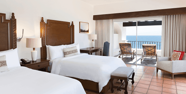 Baja Room 2 Queen con vista al mar