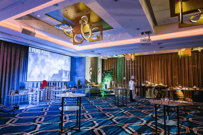 An event arranged in Whiteley Ballroom at Amora Hotel Sydney