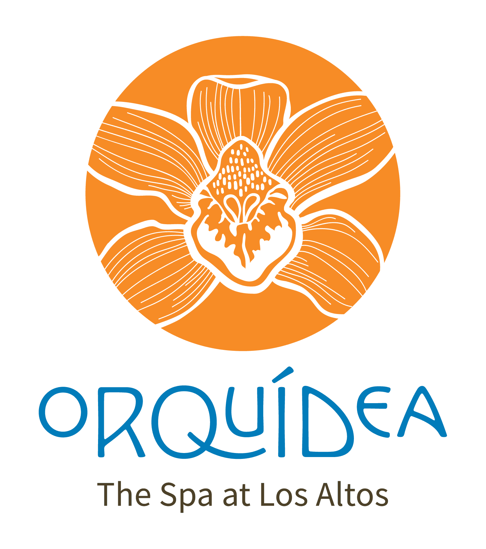 Logotipo de Orquidea Spa utilizado en Los Altos Resort