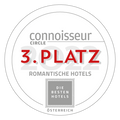 Logo of 3.Plats Romantic Hotels at Liebes Rot Flueh