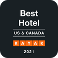 Best Hotel US & Canada kayak 2021 poster for The Malcolm Hotel