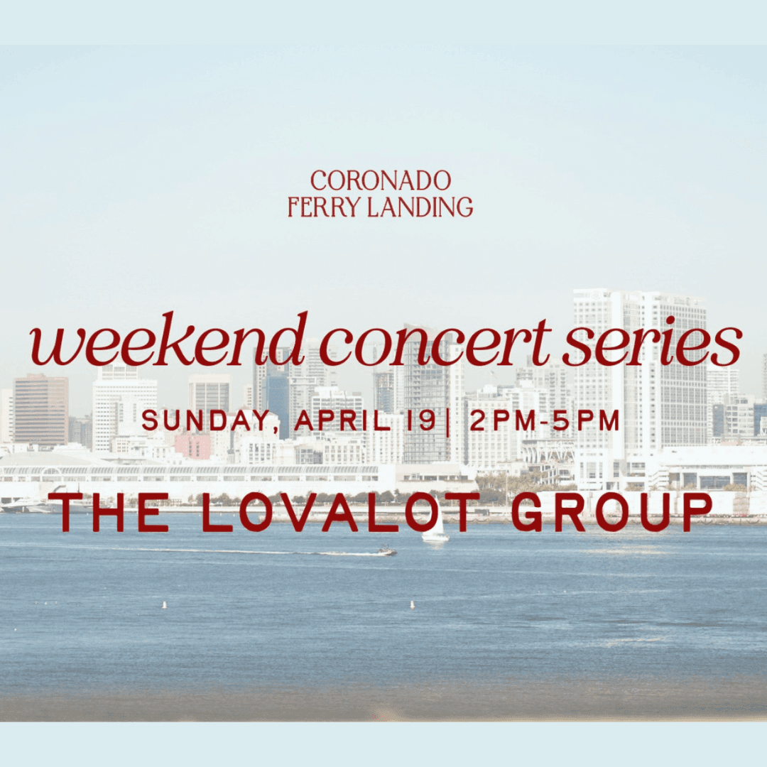 Coronado Weekend Concert | What to do in San Diego | El Cordova Hotel