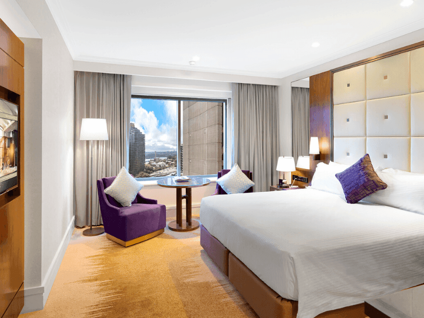 Deluxe King Room at Amora Hotel