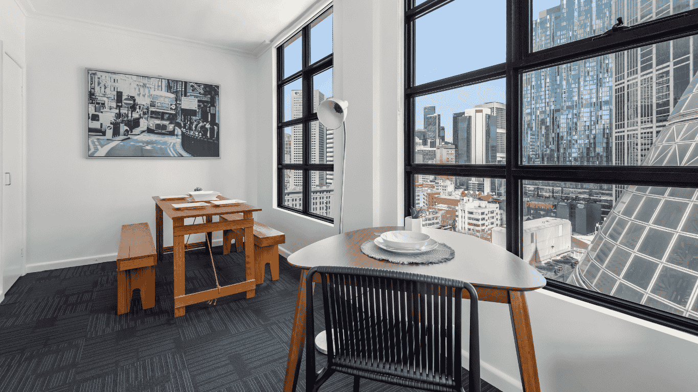 339 Swanston - Living 1