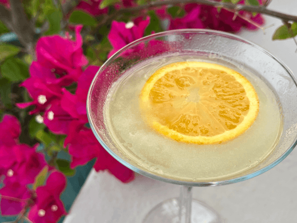 A cocktail in Calabash Beach Bistro at Bougainvillea Barbados