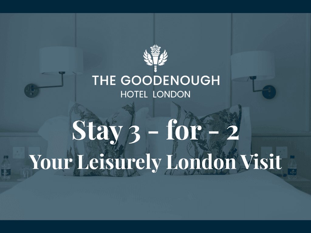 Goodenough Hotel Discount Hotel Offer near Kings Cross Central London 