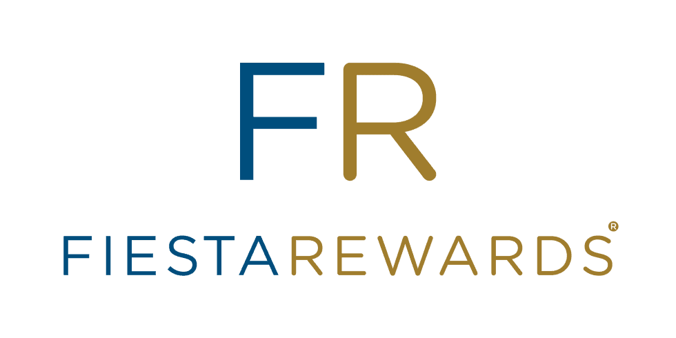 Logo of Fiesta Rewards used at Live Aqua Resorts and Residence Club