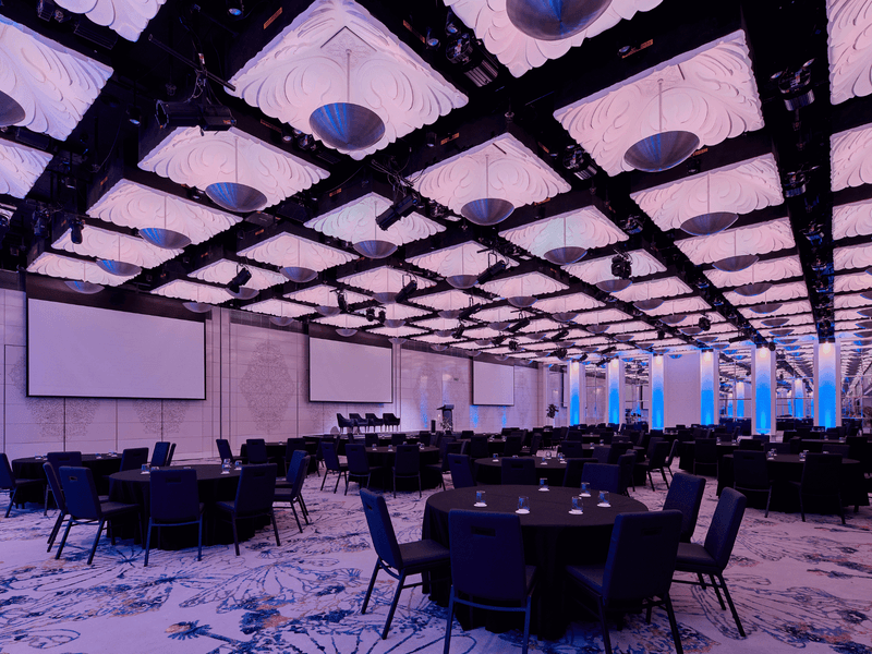 Grand Ballroom for all events at Pullman East Melbourne