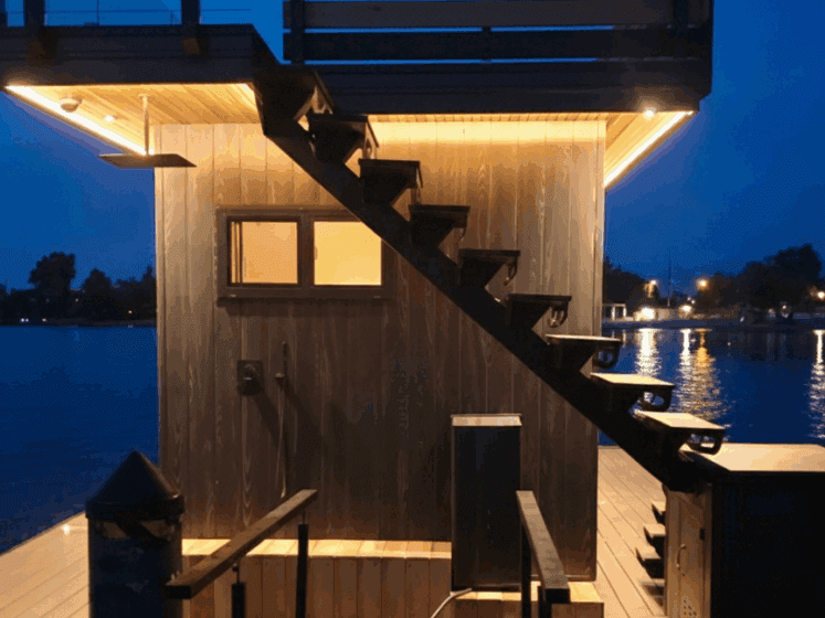 Floating Sauna Kelowna