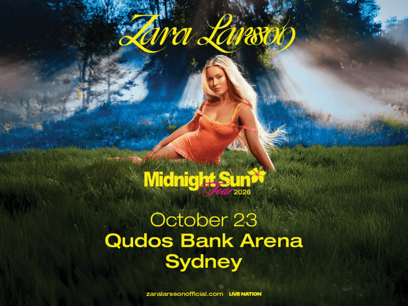 Zara Larsson Sydney olympic park 