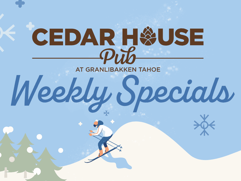 Cedar House Pub Weekly Specials