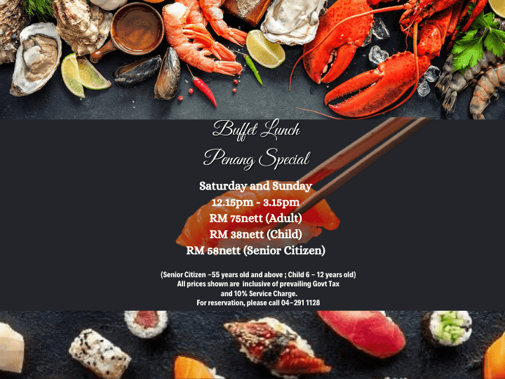 penang hotel buffet lunch promotion 2025