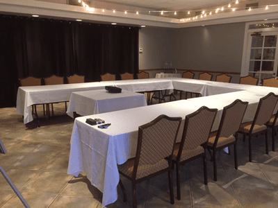 siena ballroom u-shape setup
