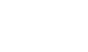 Official white logo of Kopster Hotel Lyon Groupama Stadium