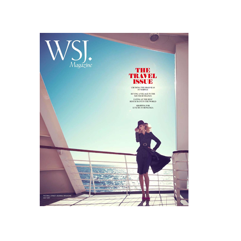 WSJ magazine cover page at Rome Luxury Suites