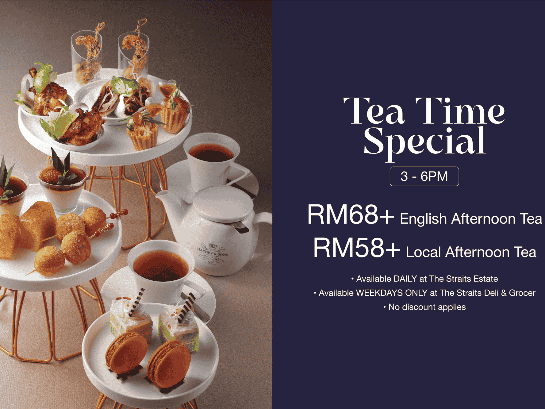 English Afternoon Tea / Local Afternoon Tea