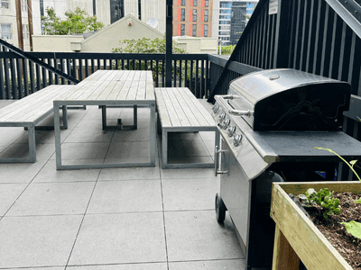 BBQ Area UniLodge Auckland City