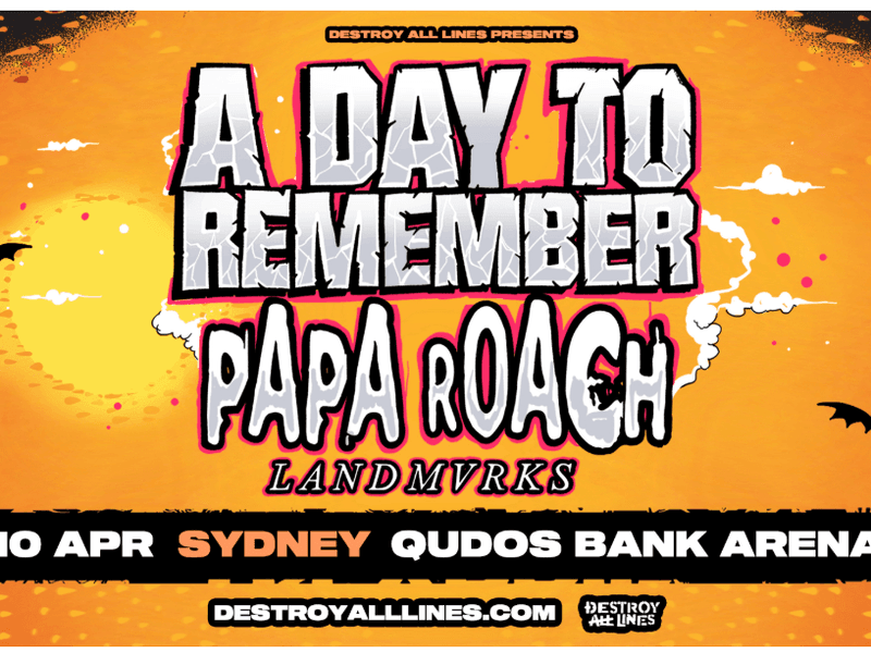 A Day To Remember & Papa Roach Pullman Sydney Olympic Park 